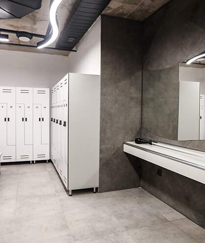 Locker room air purifiers eliminate odors, VOCs and pathogens